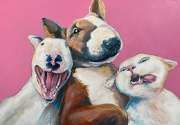 Painting, Friends forever, Victo