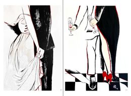 Print, Two Shades of Love, Kristina Mallen