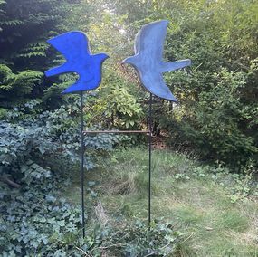 Skulpturen, Elévation, duo d'oiseaux, Stephanie Larène