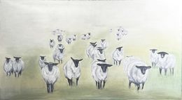 Peinture, White sheep, Victo