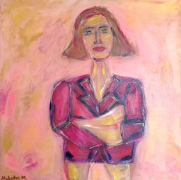 Painting, Multi-faceted woman, Natalya Mougenot