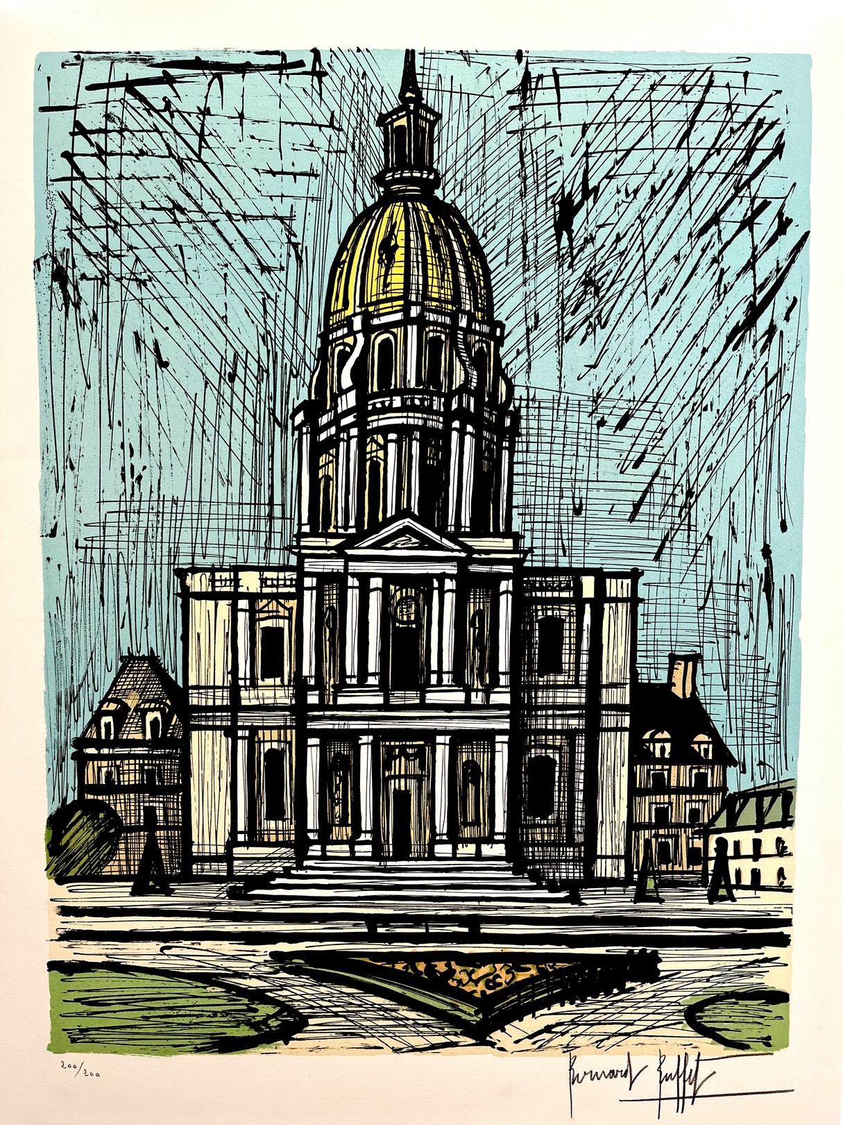 Bernard Buffet, Les Invalides Bernard Buffet, Les Invalides