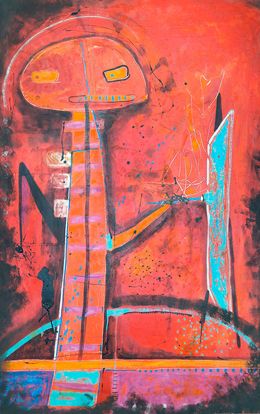 Gemälde, El Pintor, Francisco Muñoz Tejeida