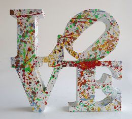 Sculpture, Love withe colors, Spaco