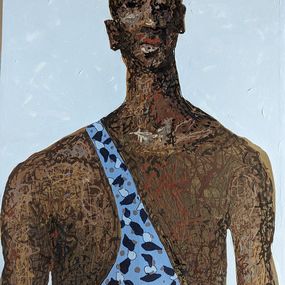 Gemälde, Living for the Now 2 - 21st Century, Contemporary, Figurative, Neo-Expressionism, Dennis Onofua