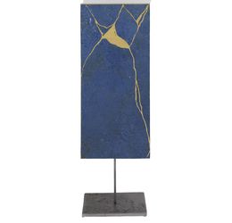 Painting, Kintsugi - Technique ancestrales japonaise - Oeuvre sur socle, Roselyne Dupetitpré