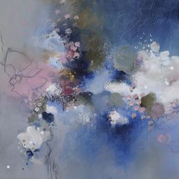 Peinture, Laisse toi porter - série Paysage abstrait, Roselyne Dupetitpré