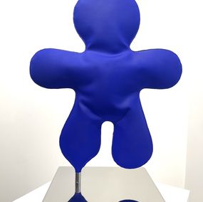 Skulpturen, Petit Bonhomme bleu mat F1, Henri Iglésis