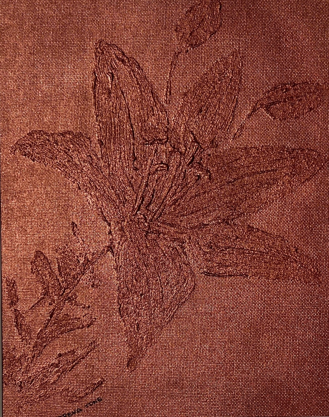 Irena Tone, My Bronze Flower Irena Tone, My Bronze Flower