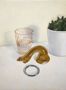 Peinture, Bedside Table 2, Lyuben Domozetski