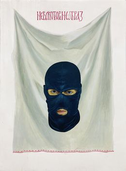 Painting, Holy Face, Lyuben Domozetski