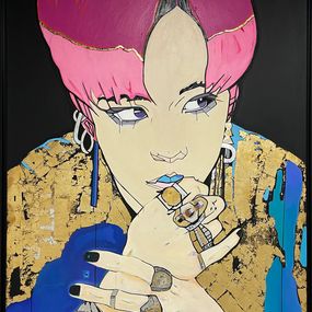Painting, Tokyo, Alexandra Frances