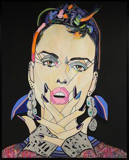 Gemälde, Punk Glamour, Alexandra Frances