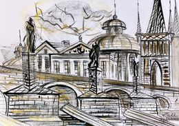 Dessin, The Golden Mist Of Prague, Kirill Postovit