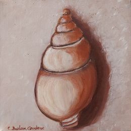 Gemälde, Tourloutoutou - Coquillage, Christiane Barlow-Couderc