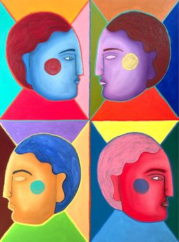 Painting, Le reflet et l'absence, Jade Mouge