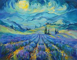 Peinture, Walk in dreams, Serhii Cherniakovskyi