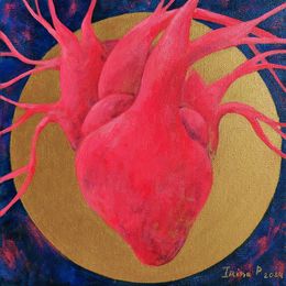 Peinture, Living heart, Irina Petrova
