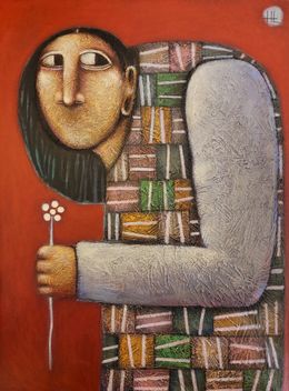 Painting, The Gentle Gesture, Liana Asatryan