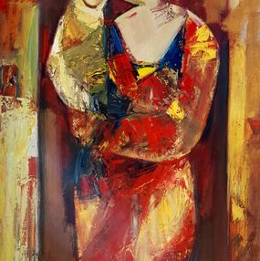 Painting, In Mother's Arms, Mateos Sargsyan