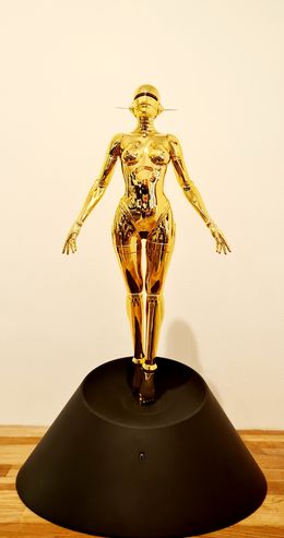 Sculpture, Sexy Robot Floating, Hajime Sorayama