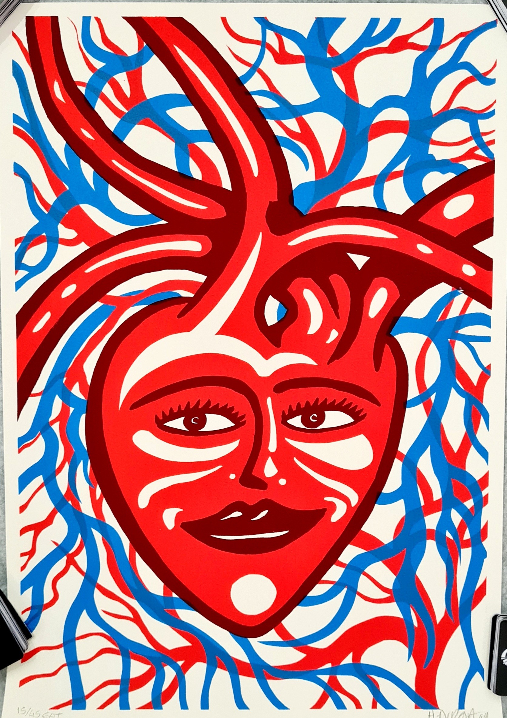 Hervé Di Rosa, Coeur Mourenx Hervé Di Rosa, Coeur Mourenx