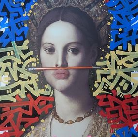 Gemälde, No Pen no Gain (2), Enigme09