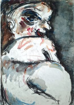 Fine Art Drawings, Oubliée, Joanna Flatau