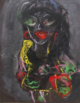 Gemälde, Farouche, Joanna Flatau