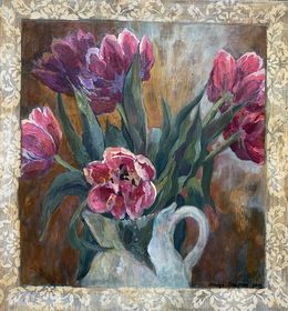 Gemälde, Tulips, Nadezda Stupina