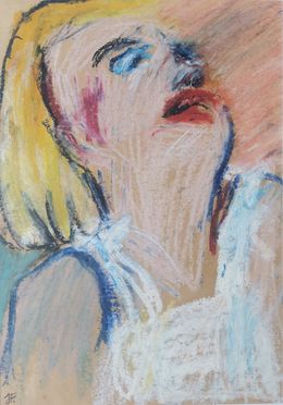 Fine Art Drawings, Marylin, série Portrait imaginaire, Joanna Flatau