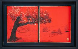 Gemälde, Paysage de Tokyo V – Rikugien, Lumi Mizutani