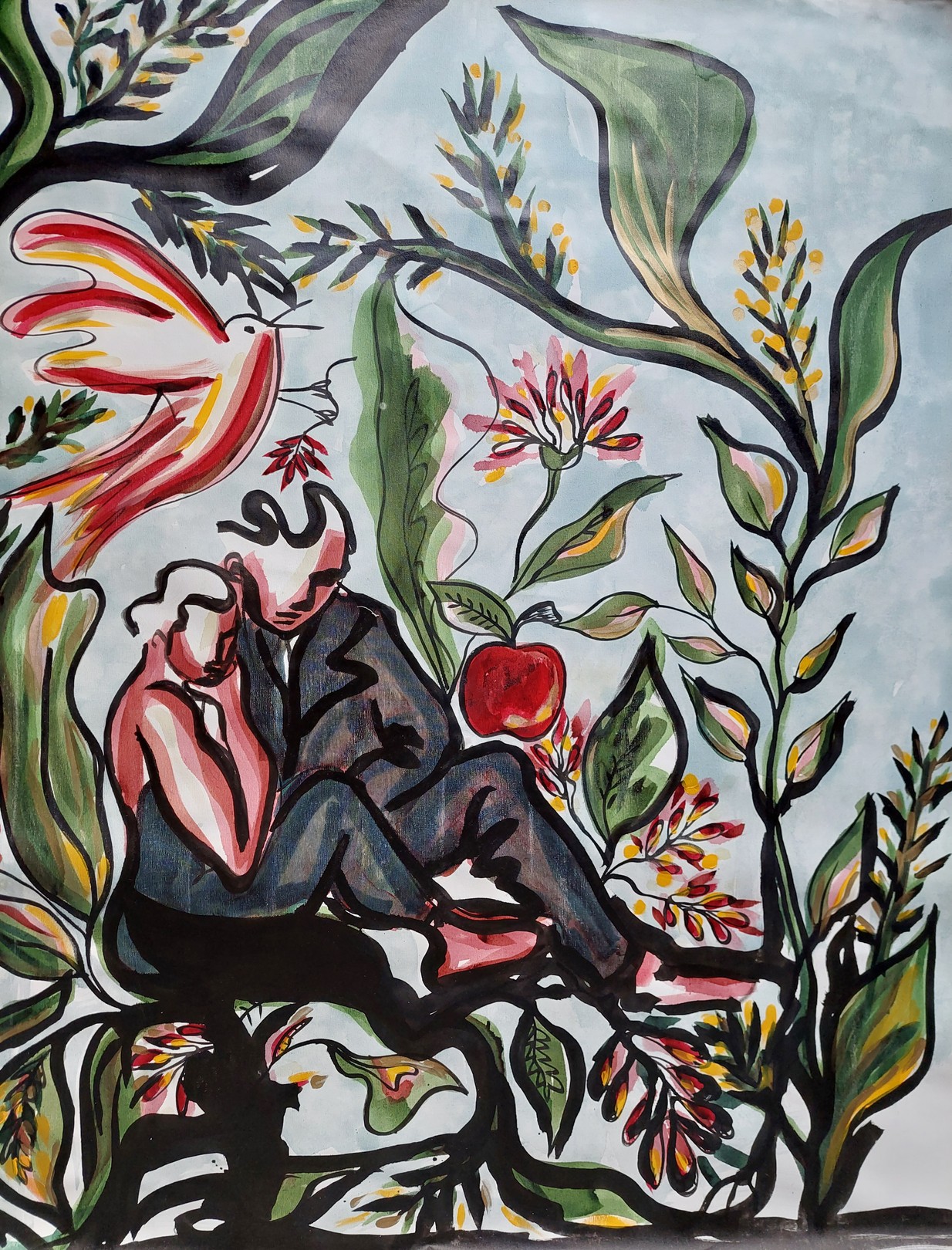 Claire Bonnet-Masimbert, Adam et Eve Claire Bonnet-Masimbert, Adam et Eve
