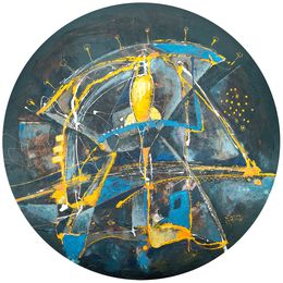 Painting, Mujer Dinámica, Francisco Muñoz Tejeida