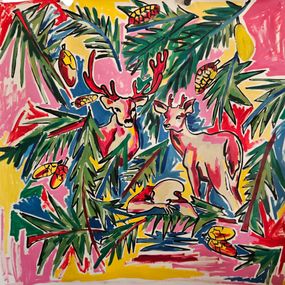 Peinture, Les bois, Claire Bonnet-Masimbert