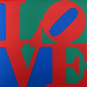 Sculpture, Book of Love (Red/Blue/Green), Robert Indiana