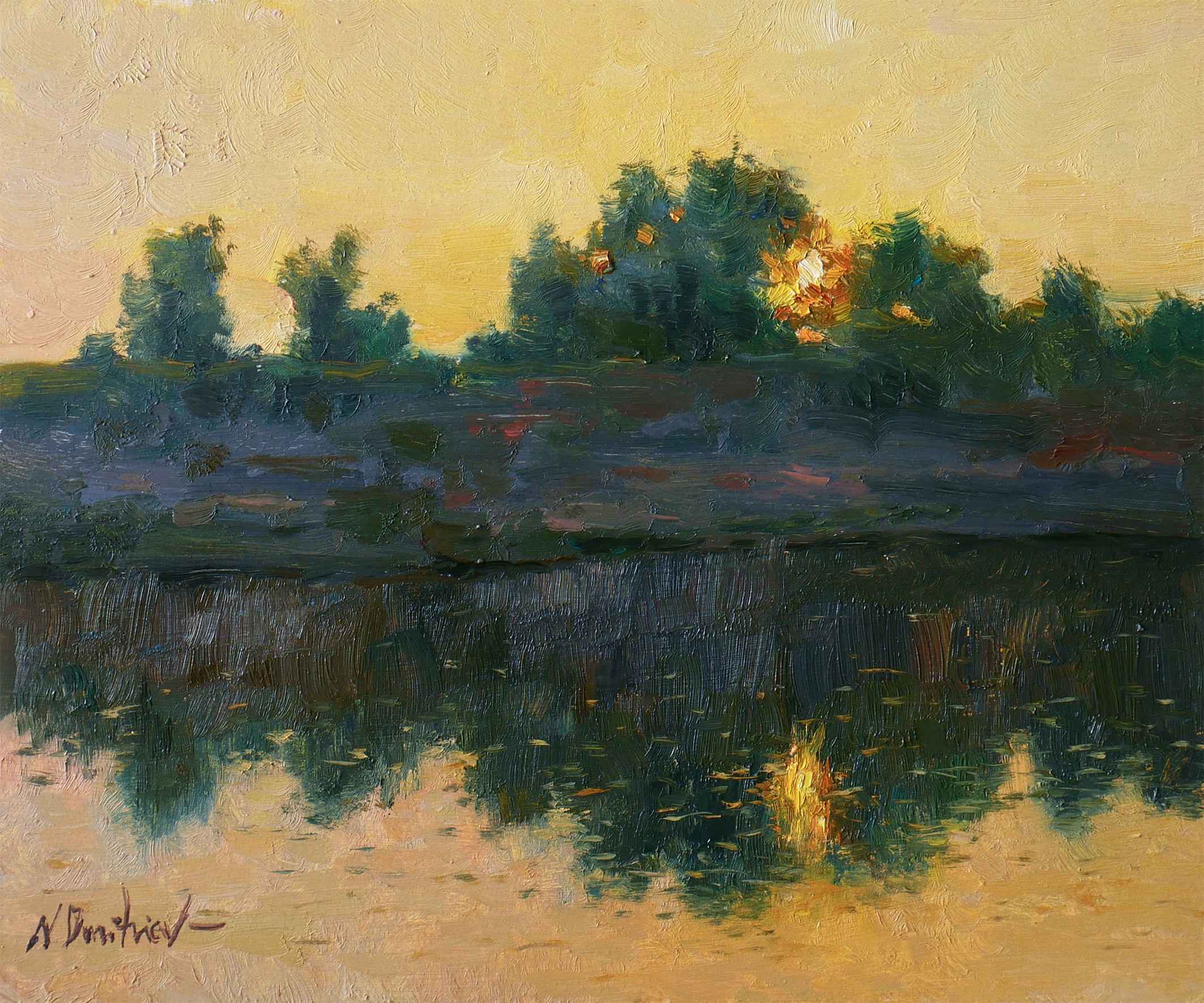 Nikolay Dmitriev, Warm Sunset Nikolay Dmitriev, Warm Sunset