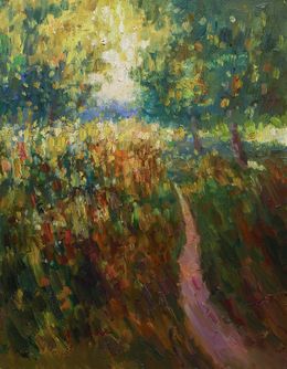 Painting, Autumn Sunlight, Nikolay Dmitriev