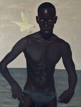 Painting, Restoring the Souls - 21st Century, Contemporary, Figurative Portrait, Fashion, Akinboye Akinola Peter