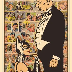 Print, The Butler (Alfred Pennyworth & Catwoman), Kobalt
