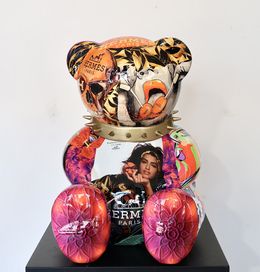 Sculpture, Bear Hermes Paris, Naor