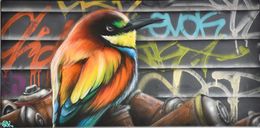 Painting, Dirty Liberty, Evok