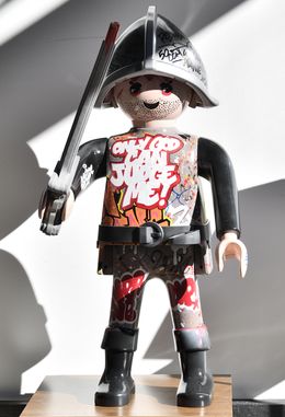 Sculpture, Playmobil HIP HOP Soldier, Sekter