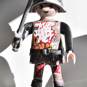 Skulpturen, Playmobil HIP HOP Soldier, Sekter