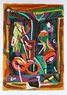 Peinture, Composition no.51, Karl-Karol Chrobok