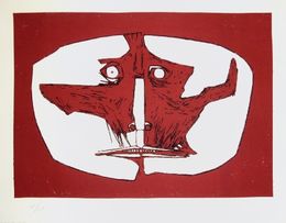 Print, Mascara 1, Oswaldo Guayasamin