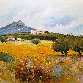 Gemälde, Été Serein, Eric Bruni