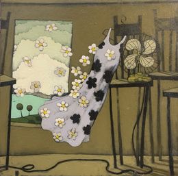 Gemälde, Flower Dress, Matt Lively