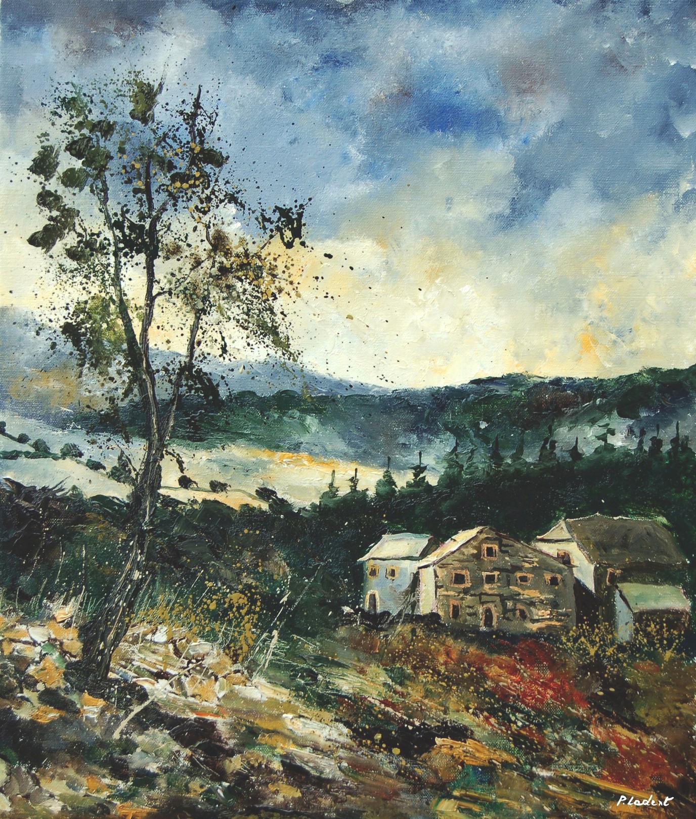 Pol Ledent, Winter is coming in my countryside Pol Ledent, Winter is coming in my countryside