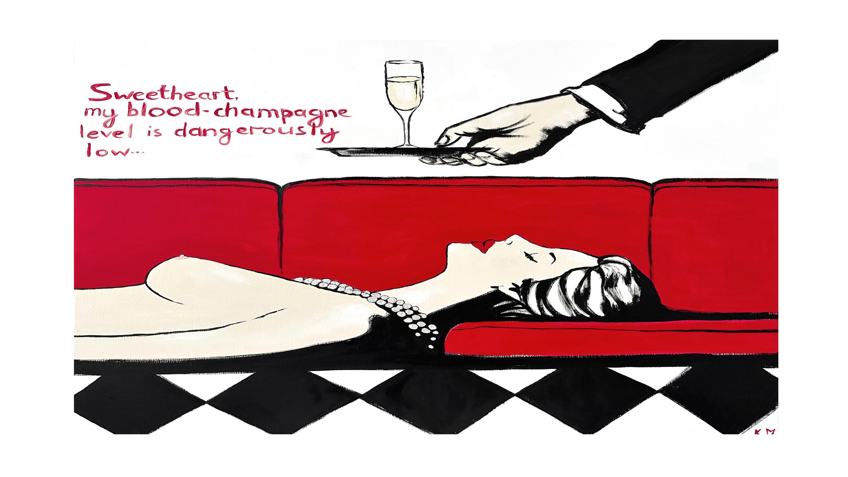 Kristina Mallen, Blood - Champagne Level Kristina Mallen, Blood - Champagne Level